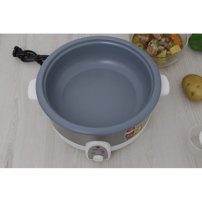 NỒI LẨU ĐIỆN ĐA CHỨC NĂNG (NẤU - HẤP - CHIÊN) HAPPYCOOK