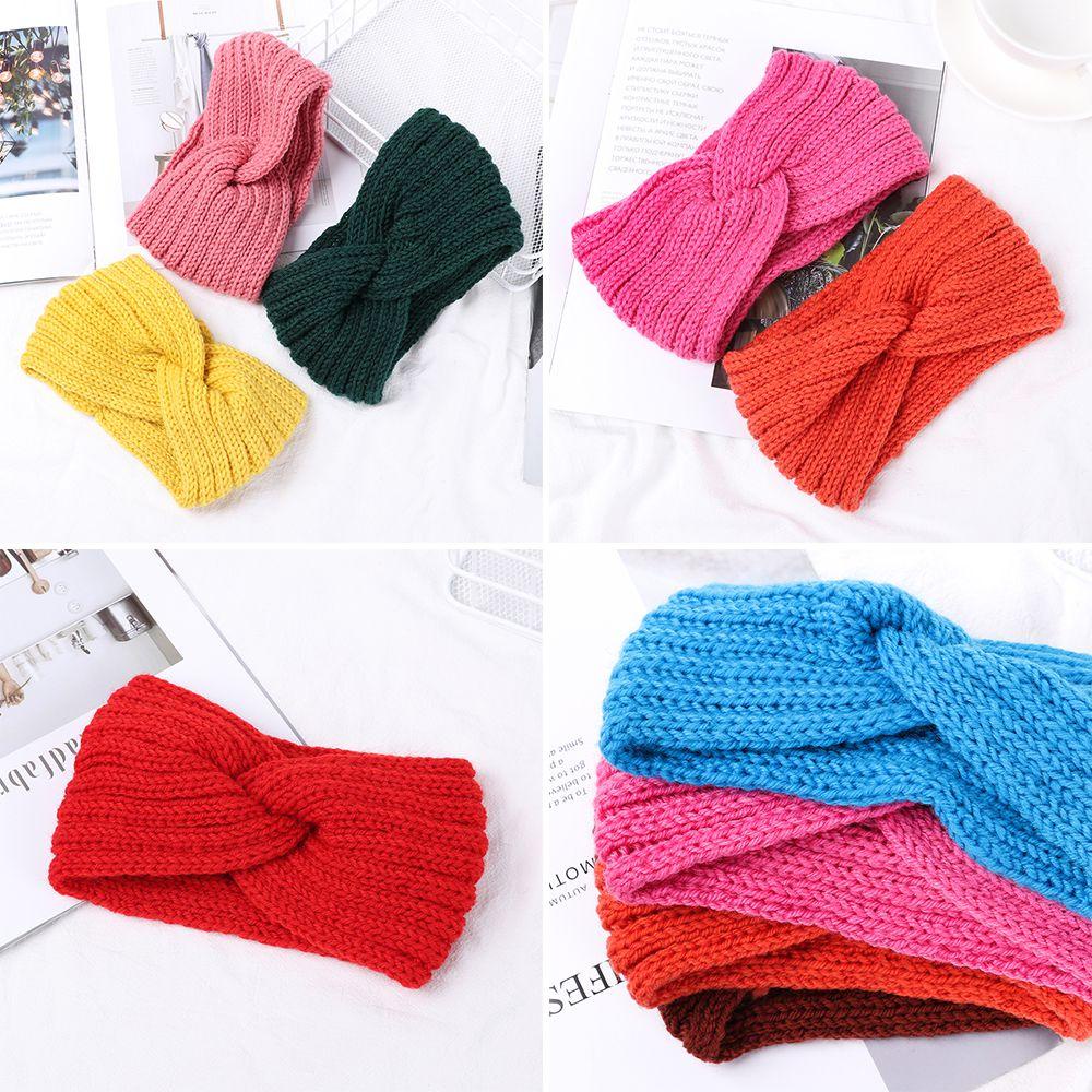 Băng Đô Len Đan Chéo 1 Thời Trang Nữ