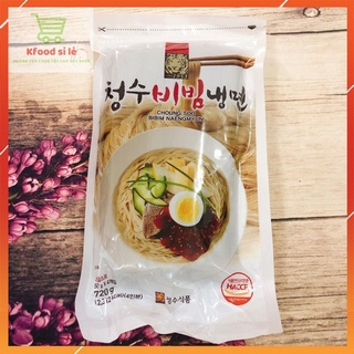 Mì lạnh hàn quốc kèm nước dùng 720g