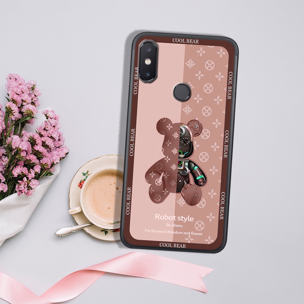 Ốp Lưng XIAOMI MI 8 - XIAOMI MI 8 SE  , In Hình BeaarBrick cực Đẹp.