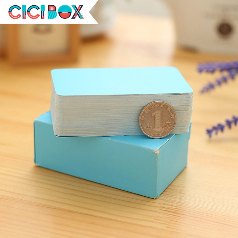 Hộp giấy ghi nhớ, giấy ghi chú nhiều màu sắc tiện lợi dùng trong học tập, làm việc CICIBOX