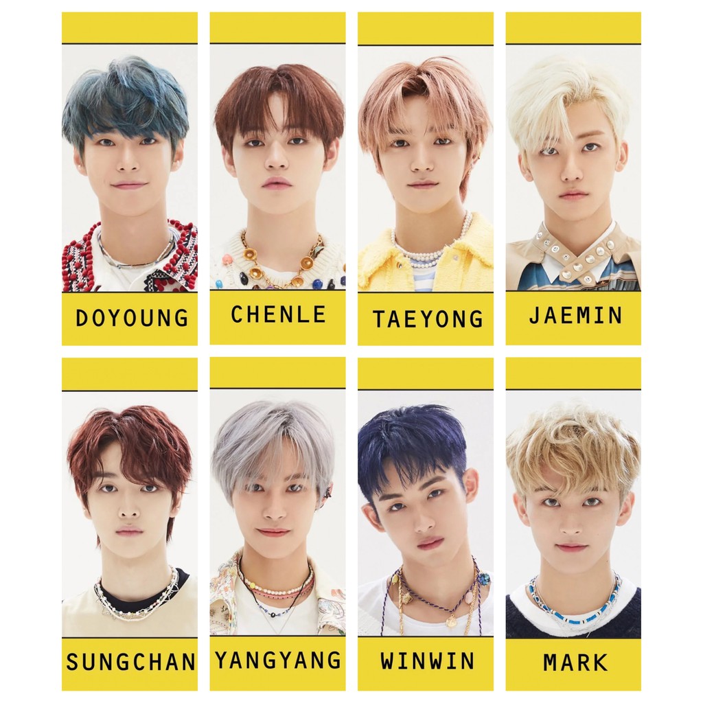 Set 24 bookmark ảnh NCT 2020 - RESONANCE Pt.2 ID