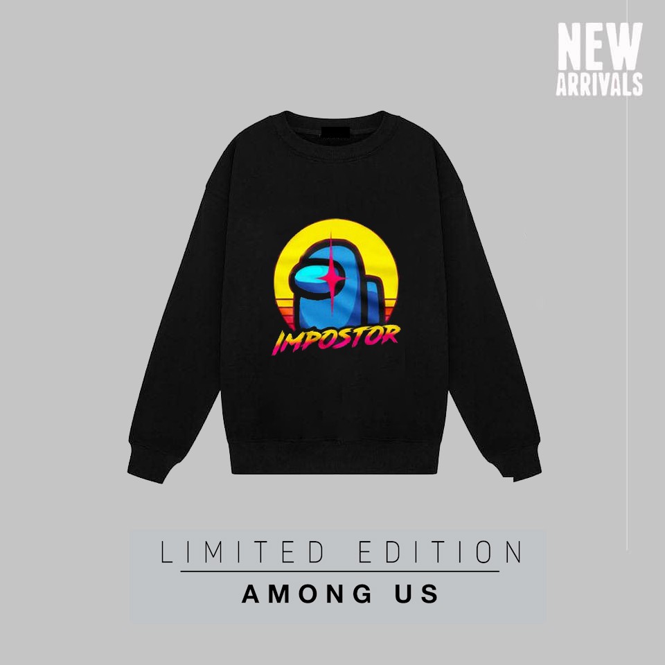 BST ÁO sweater AMong Us đẹp giá siêu rẻ cực ngầu