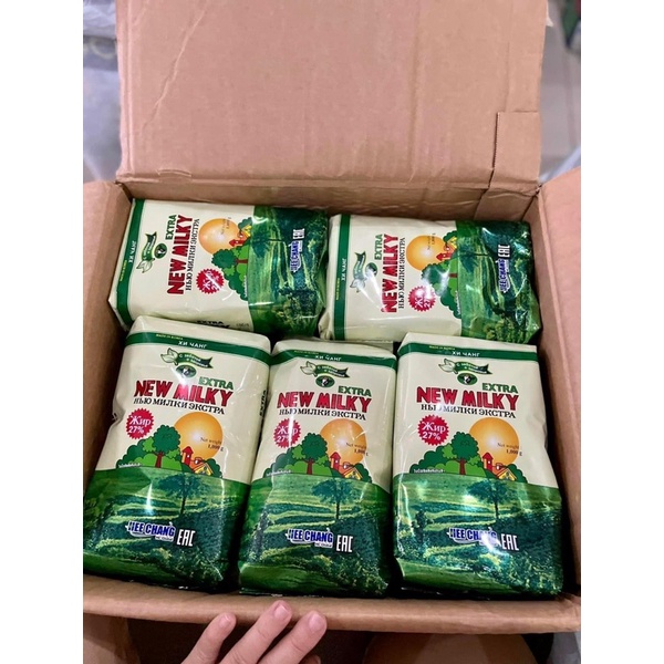 Sữa Béo Tăng Cân Nga New Milky Extra  1kg - Cung cấp dinh dưỡng thiết yếu nhất ,  Tăng cân an toàn
