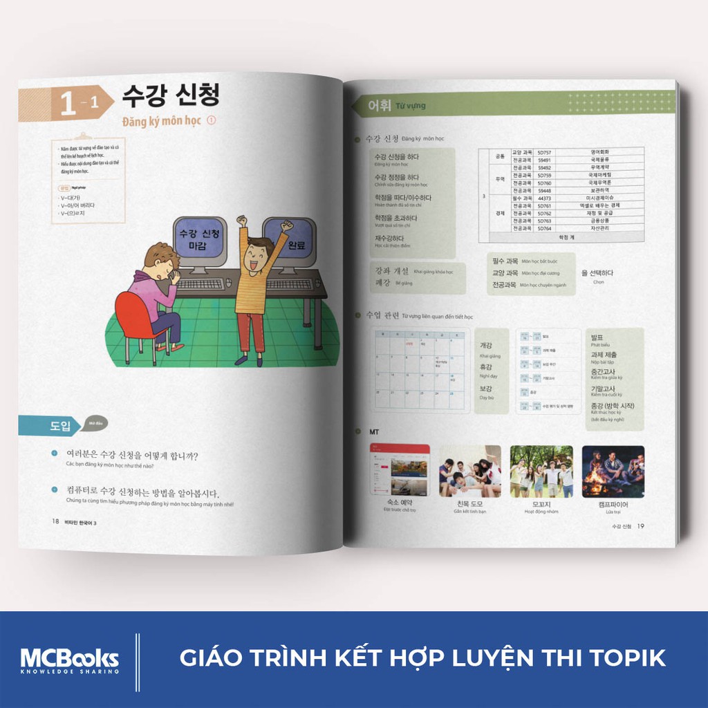 Sách Vitamin Tiếng Hàn 3 Dành Cho Người Mới Bắt Đầu Học Kèm App Online