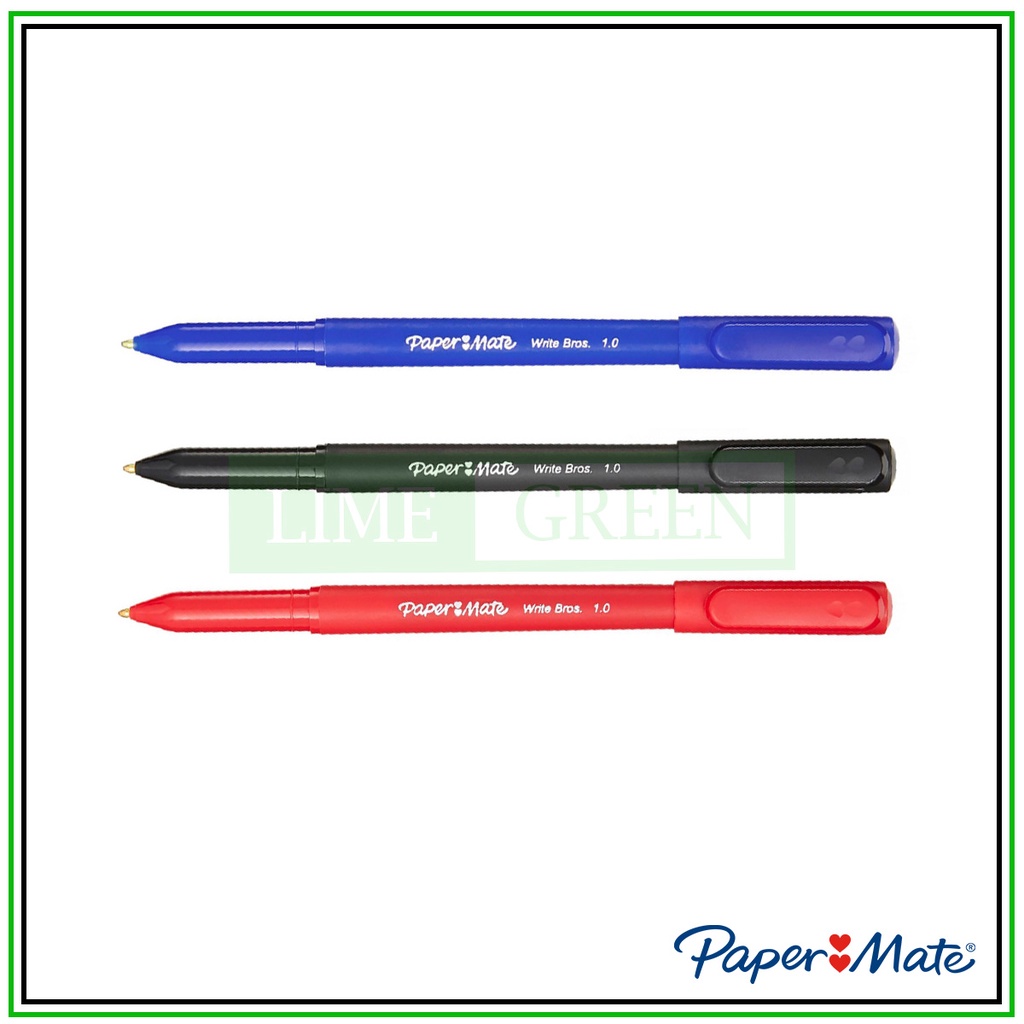 [MÀU LẺ] Bút bi Paper Mate Write Bros 1.0mm