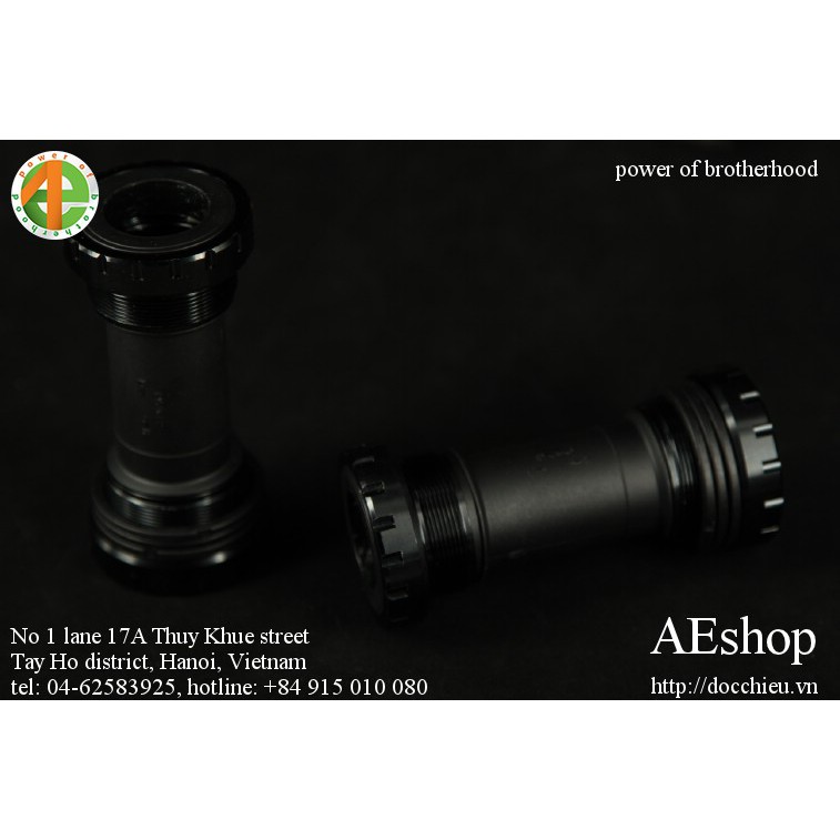 vòng bi trục giữa cốt rỗng BB91 LP 103-130MM cho xe đạp  tương thích Shimano