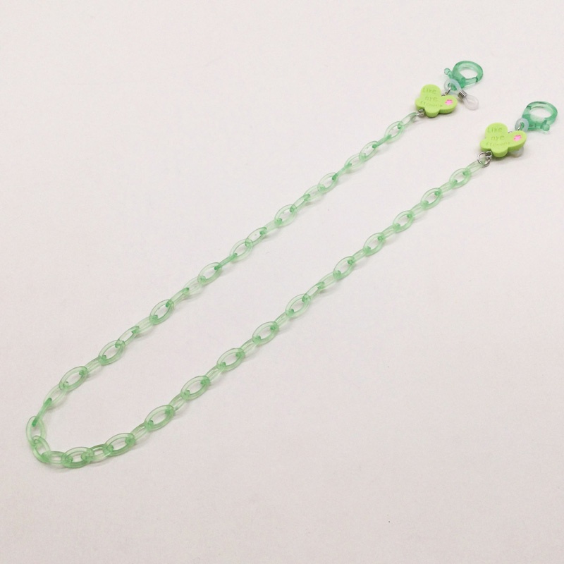 Dây đeo mắt kính chống thất lạc bằng acrylic màu sắc ngọt ngào