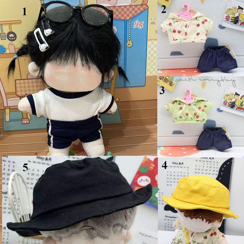 1 Bộ / 1 Cặp Quần Áo Búp Bê 20cm Bằng Cotton Chất Lượng Cao
