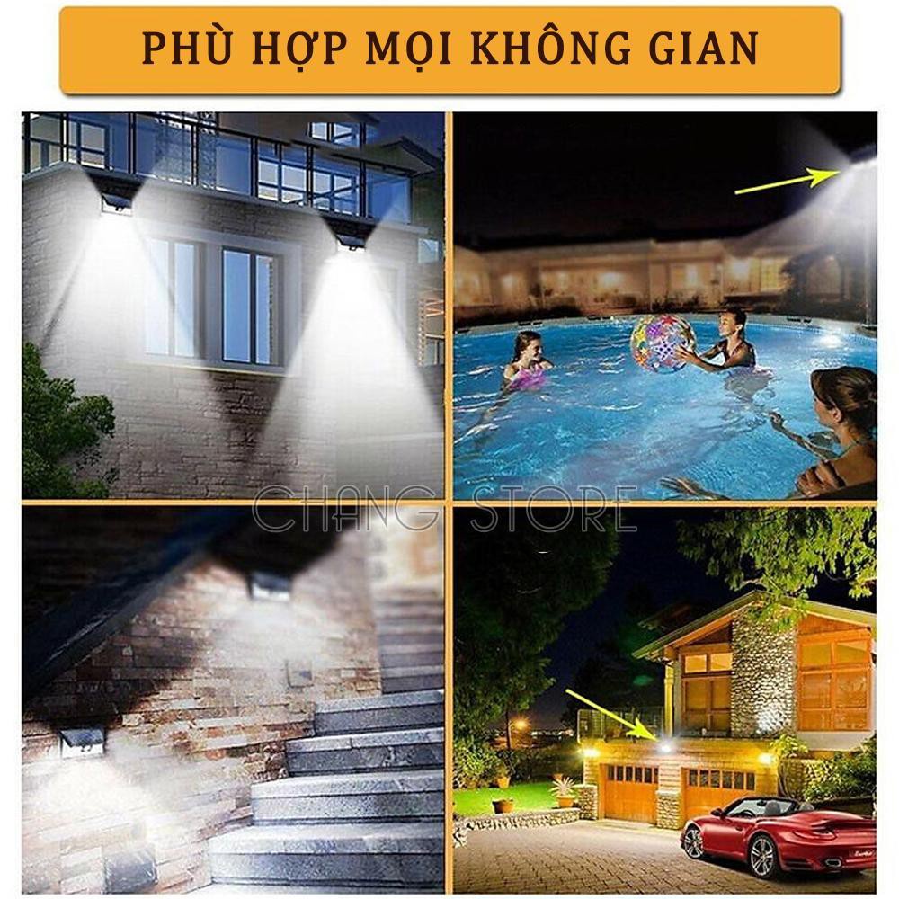 Đèn năng lượng mặt trời Solar 100LED 3 chế độ siêu sáng