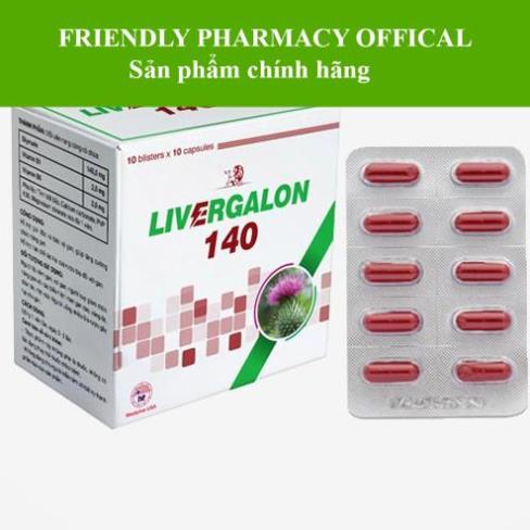 Livergalon 140 – Hỗ trợ giải độc gan, tăng cường chức năng gan (100 viên)