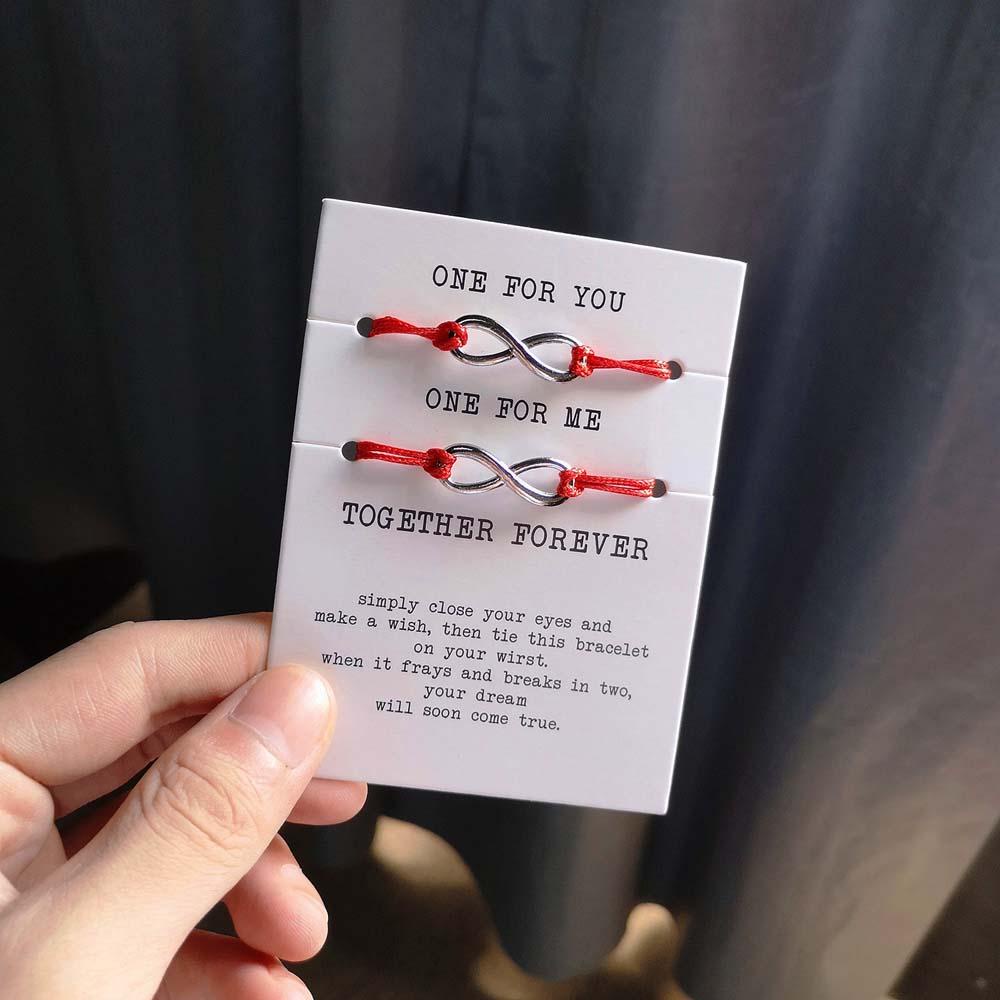 USNOW Set 2 Vòng Tay Thời Trang Cho Cặp Đôi