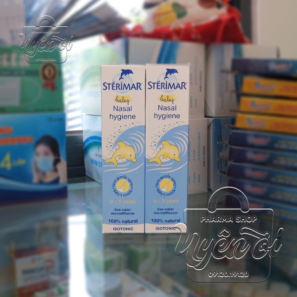 STERIMAR BABY - XỊT MUỐI BIỂN CHO TRẺ (0-3T) - PHÁP