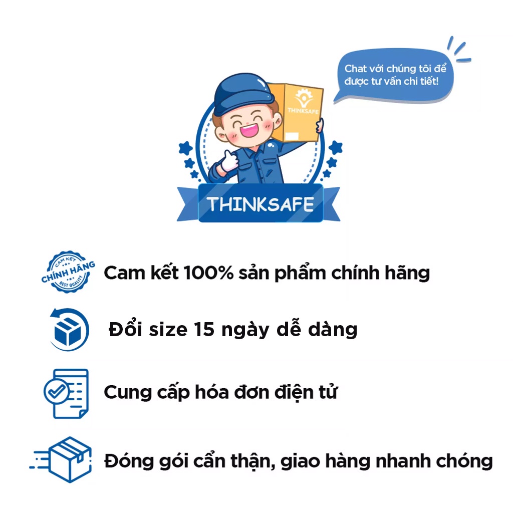 Giày bảo hộ lao động Thinksafe da bò chống đinh dập ngón, chống trơn trượt giày lao động Hans HS55 chống nước cao cổ