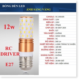 Bóng LED trái bắp 12w
