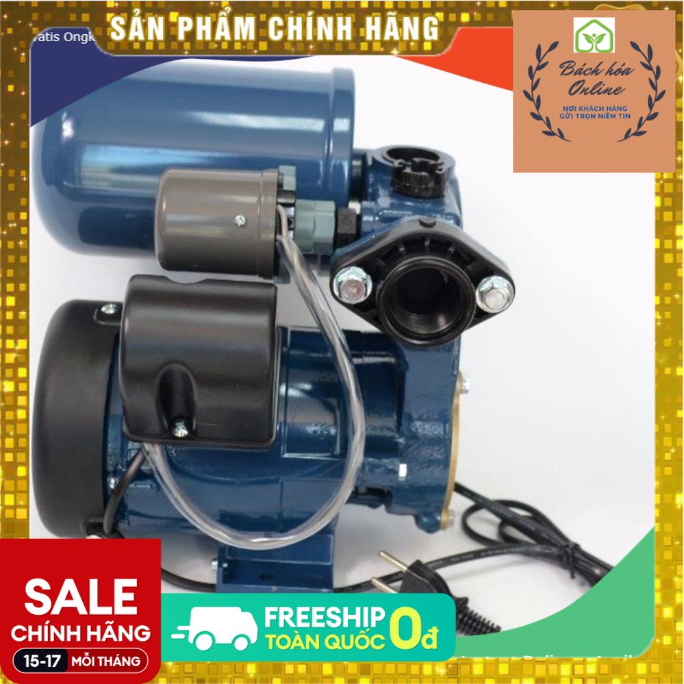 Máy bơm tăng áp 200W JAK Panasonic ( Lắp trên sân thượng tăng áp lực nước đi xuống ) - Lep Store