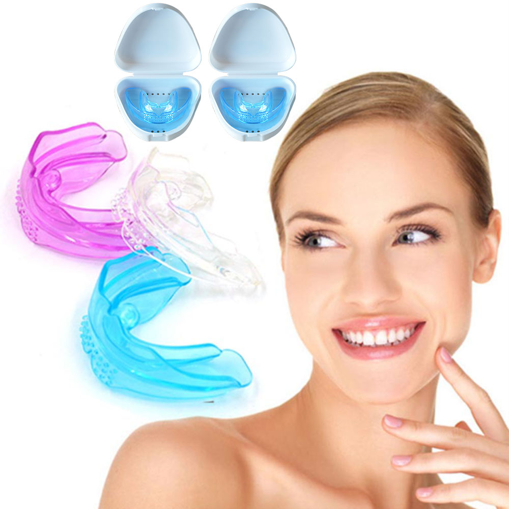 (Hàng Mới Về) Hộp Silicone Niềng Răng Chỉnh Nha Chuyên Dụng Kèm Hộp Đựng