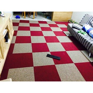 COMBO 20 tấm Thảm nỉ đế cao su cao cấp kt:50×50 không răng cưa