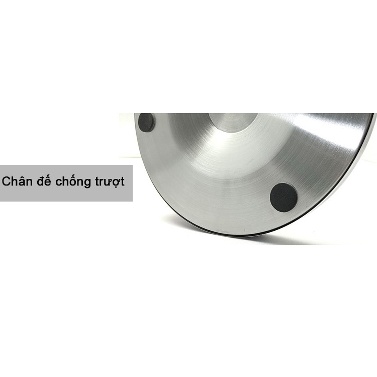 Ống cắm cuộn giấy, cây giữ giấy để bàn lau bát đũa bàn bếp inox 304 siêu bền.