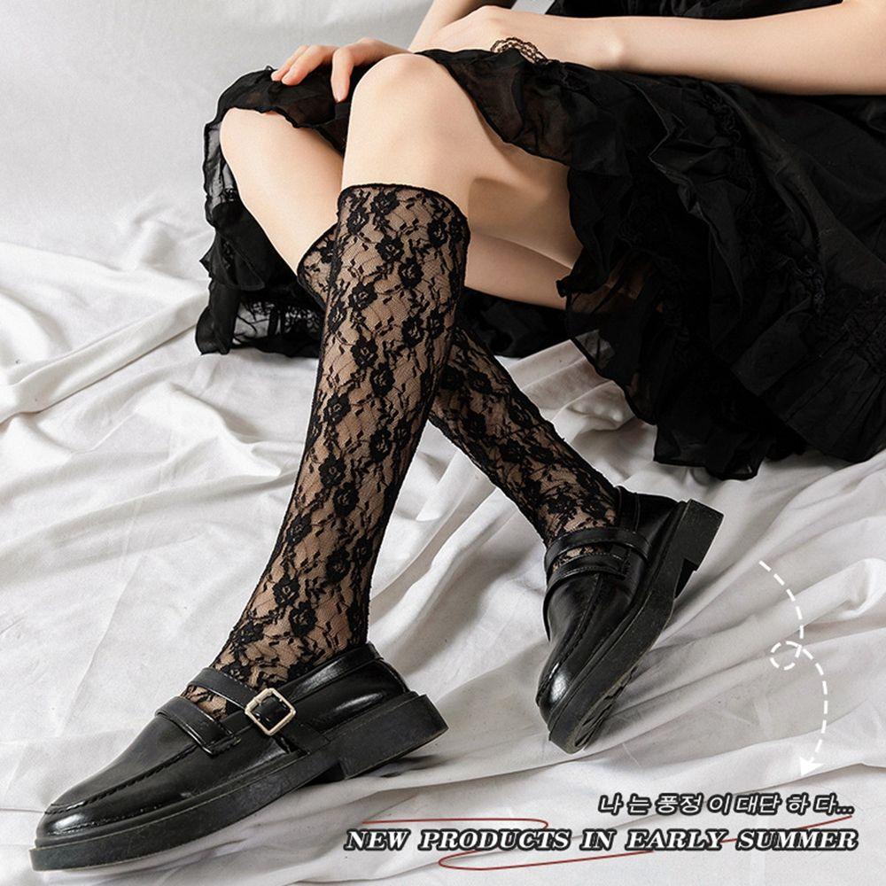 Vớ Lolita Phối Ren Hoa Quyến Rũ Dành Cho Nữ