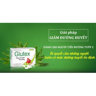 CHÍNH HÃNG GLUTEX - GIẢI PHÁP CHO NGƯỜI TIẾU ĐƯỜNG (tích 10 tem được 1 hộp)