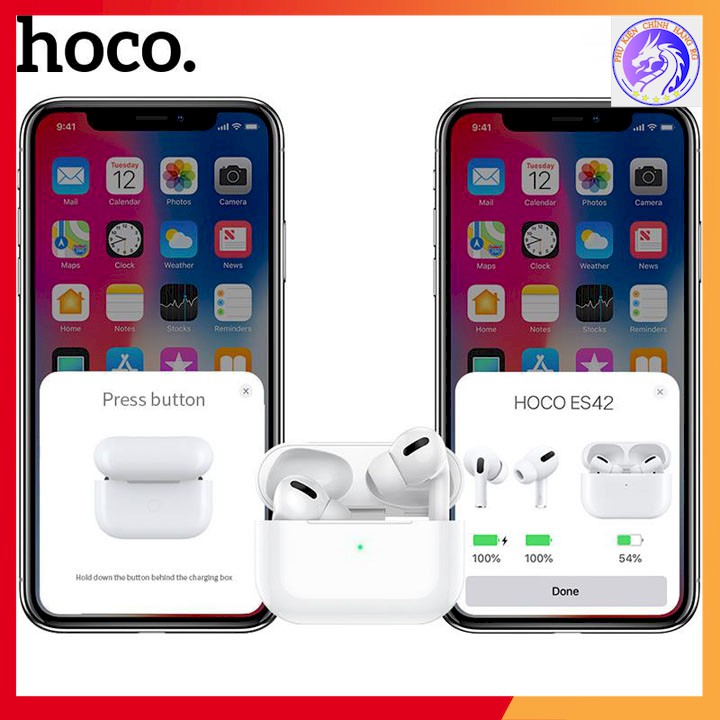 Tai Nghe Bluetooth TWS Hoco ES42 V5.0 tích hợp mic + Định vị