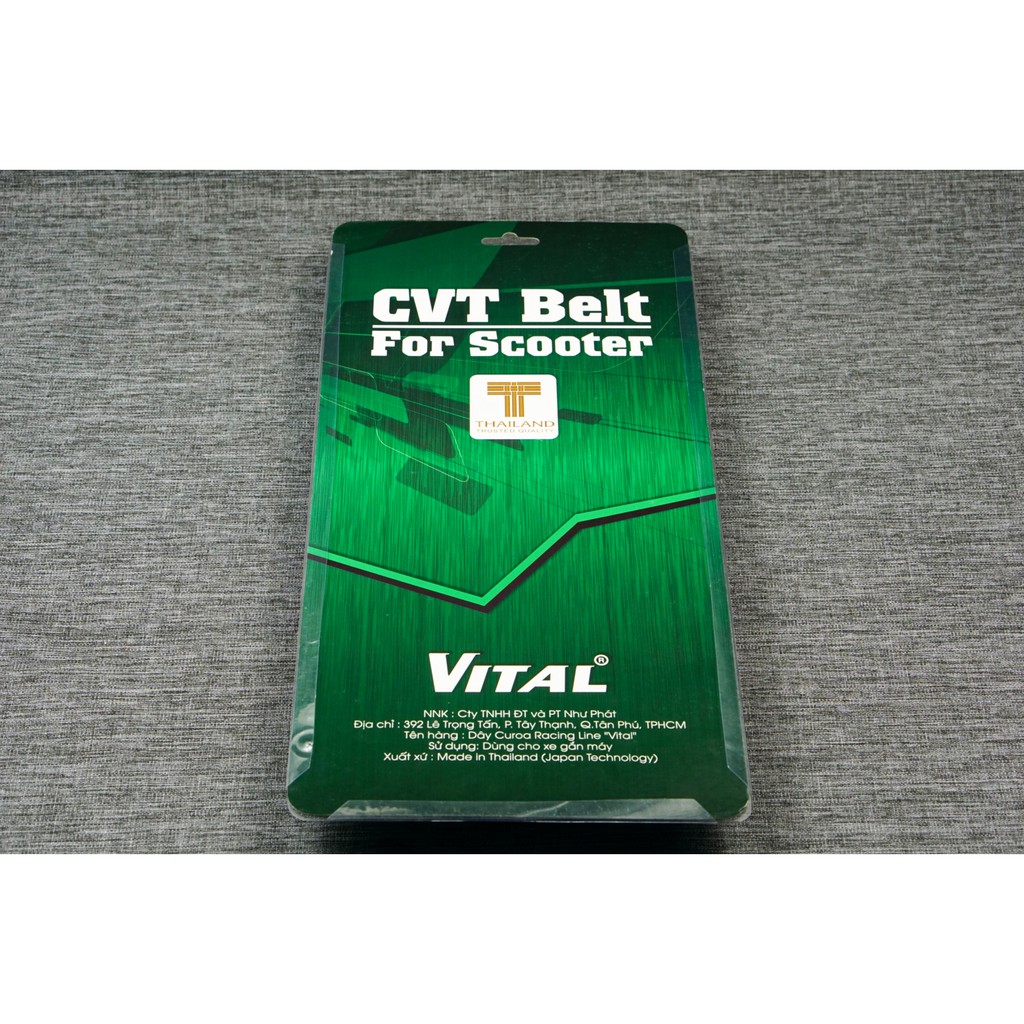 Dây curoa LEAD, LEAD 110, SCR, SCR 110 hiệu VITAL - Dây curoa VITAL Thái Lan hàng cao cấp đi được trên 40.000 Km