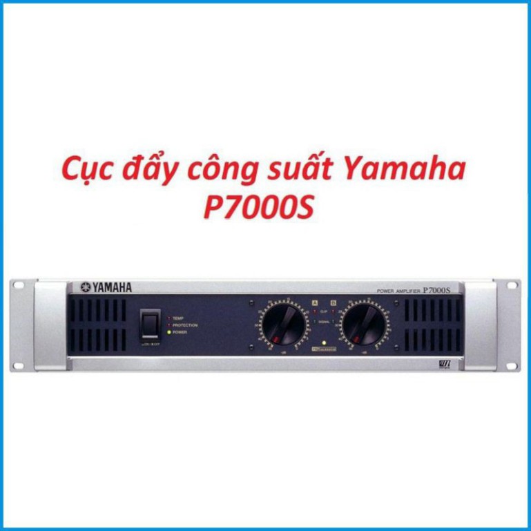 Cục đẩy công suất Yamaha P7000S cao cấp, chuyên dùng cho dàn âm thanh sân khấu, phòng karaoke