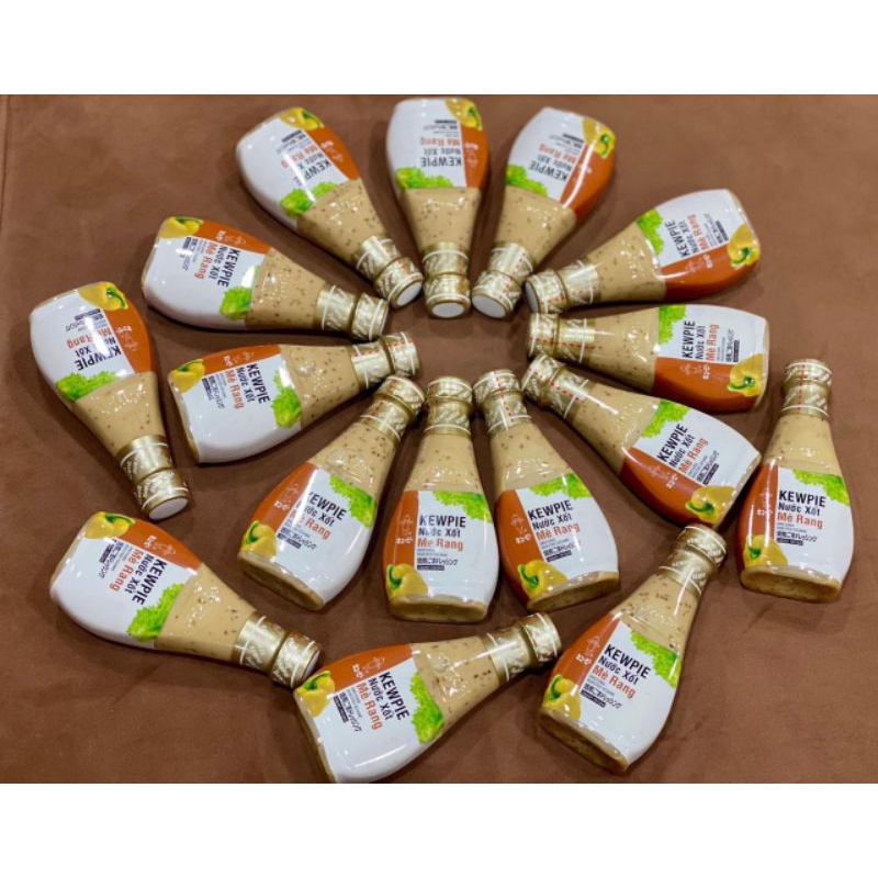 [Giao Hoả Tốc HCM]Sốt Mè Rang Kewpie 210ml-Nứoc Chấm Hỗ Trợ Ăn Kiêng