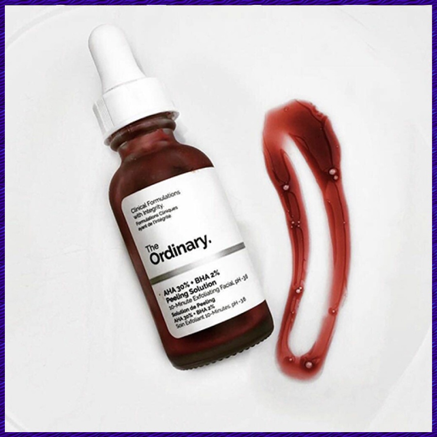 Tinh Chất Peel da The Ordinary Tẩy Da Chết Hóa Học AHA 30%+BHA 2% Peeling Solution - 30ml
