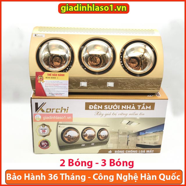 Bóng Đèn Của Đèn Sưởi Ấm Không Khí Korchi Công Nghệ Hàn Quốc