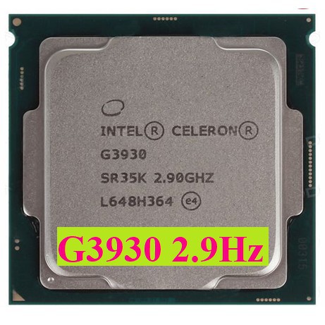 CPU Intel G3930 - 2.9 GHz Socket 1151 (Kabylake)
