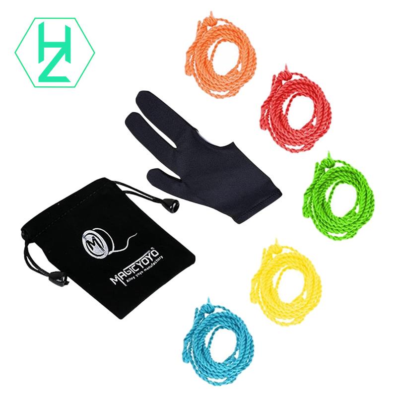 Set 5 dây đeo Yoyo màu sắc ngẫu nhiên kèm găng tay và túi đựng