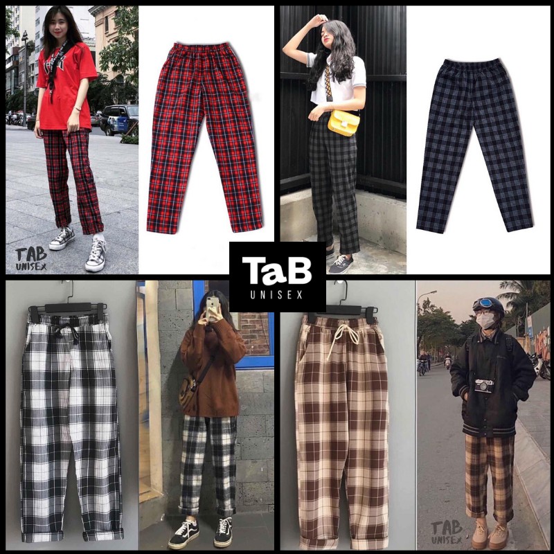 Quần CARO (tổng hợp các màu)