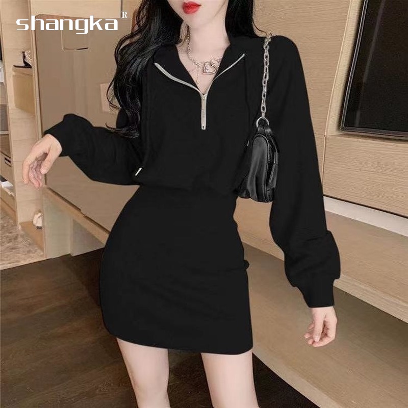 Đầm Hoodie Ngắn Siêu Mỏng Thời Trang Cho Nữ