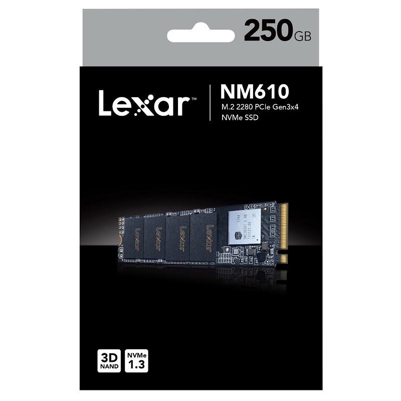 SSD M2 PCIe NVMe Lexar NM610 500GB-1TB