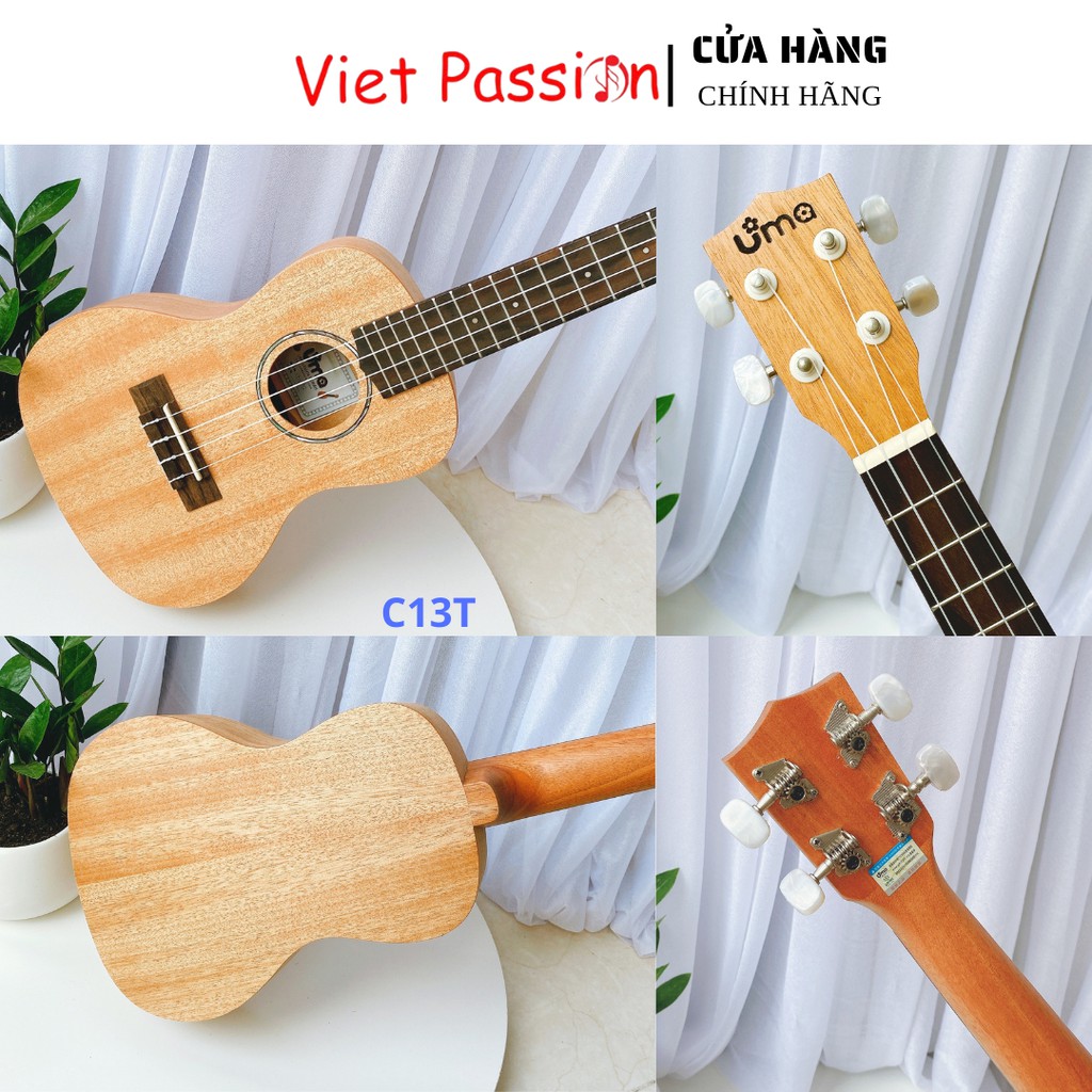 Đàn ukulele concert size 23 mã C13T Vietpassion chất lượng âm thanh chuẩn, nhỏ gọn giá siêu ưu đãi