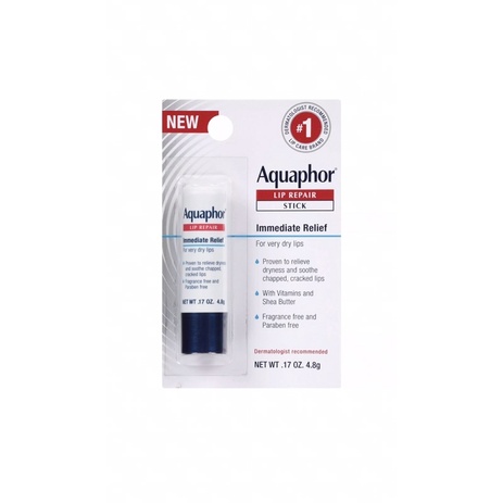 ❌Son Aquaphor Lip REPAIR Immediate Relief STICK .17oz 4.8g ea -Mỹ