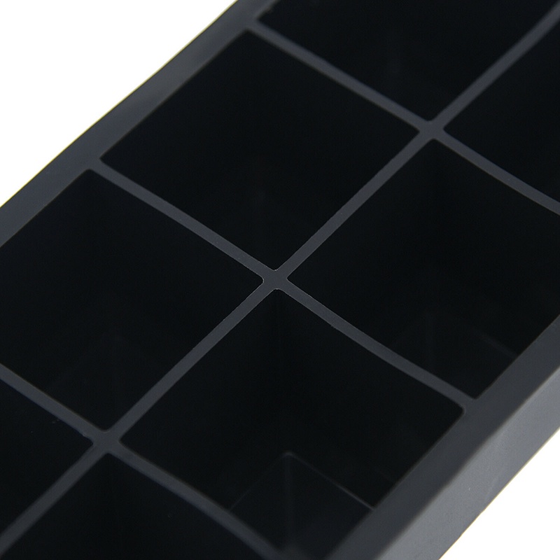 Khuôn làm đá hình vuông bằng silicone cỡ lớn thiết kế tiện lợi