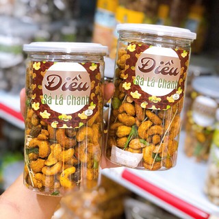 Hạt điều sấy tỏi ớt lá chanh + Quà tặng hấp dẫn