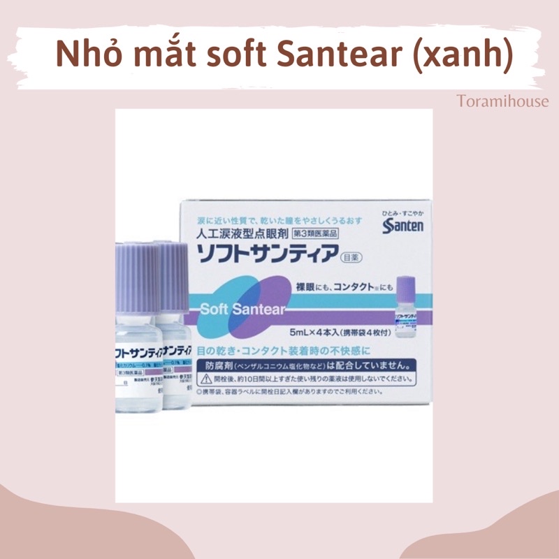 Nhỏ mắt Sante Soft Santear