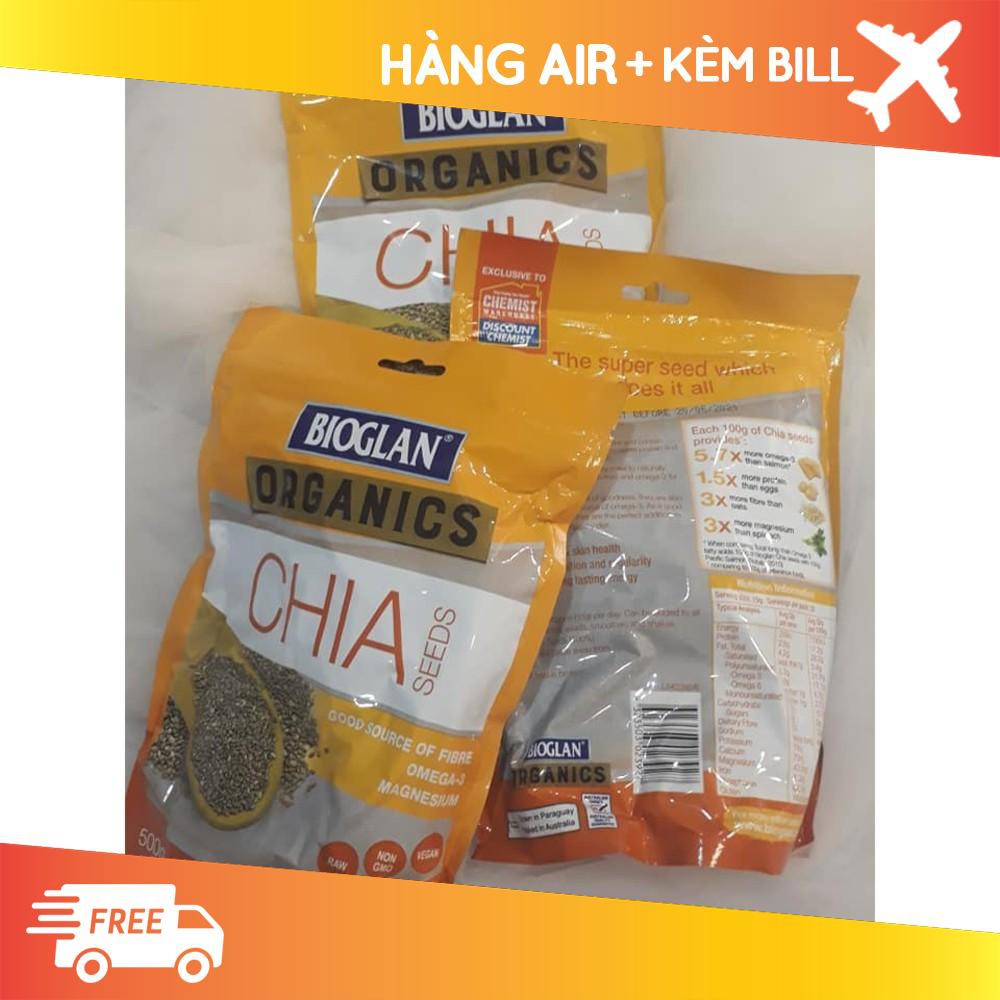 [ HOT SALE ] [ KÈM BILL STORE ] HẠT CHIA Organic Bioglan