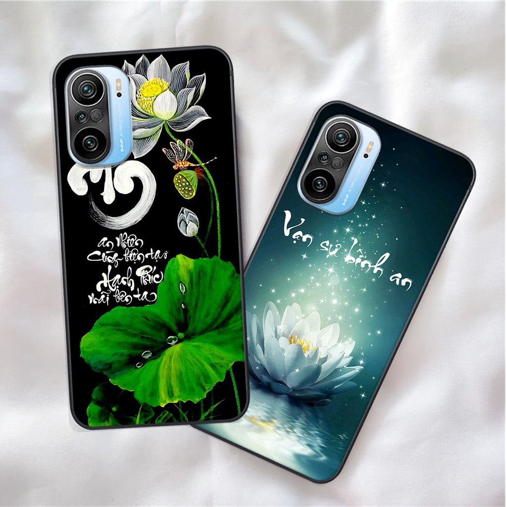 Ốp lưng Xiaomi REDMI K40 in hình chữ tài chữ lộc, Cha Mẹ, bình an SIÊU ĐẸP