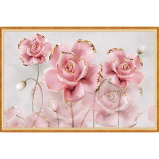 Tranh Dán Tường Vải Lụa Cao Cấp/ Tranh Ngọc Dành Cho Mệnh Mộc/ KT 100cm x 200cm