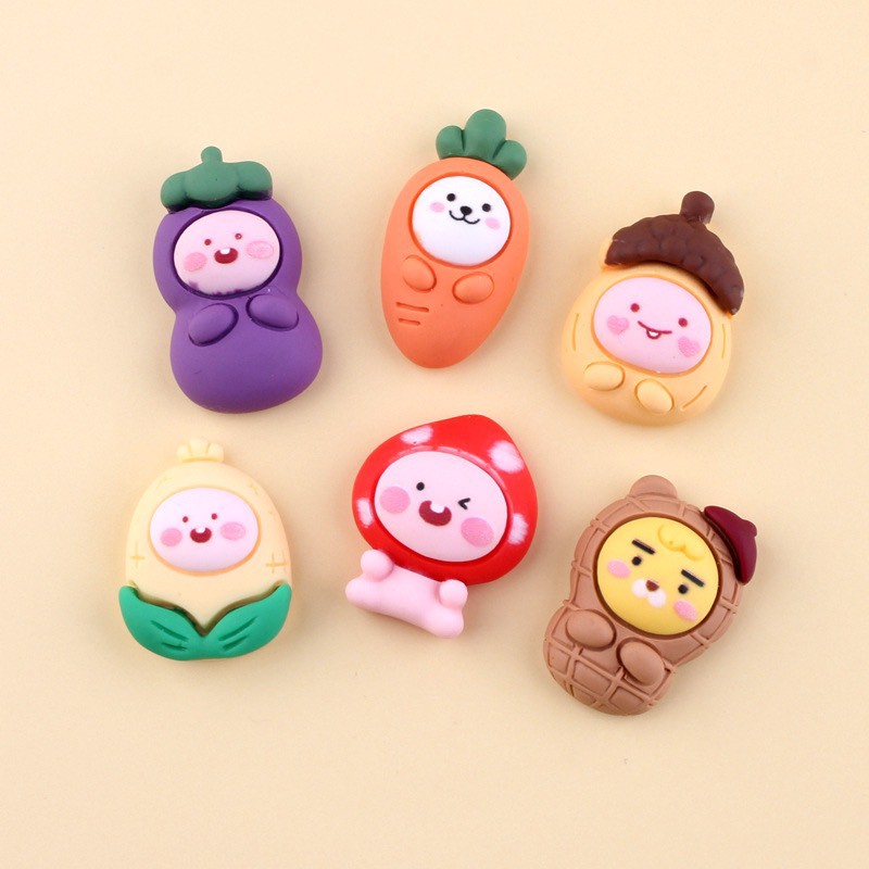 Hình Charm, sticker hoạt hình -kute trang trí vào sục, giày dép, vỏ điện thoại