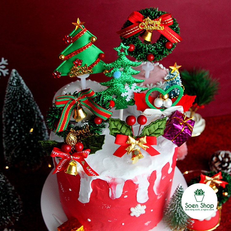 |FREESHIP| Phụ kiện VÒNG NGUYỆT QUẾ trang trí Noel, Giáng sinh- Phụ kiện trang trí, mô hình tiểu cảnh