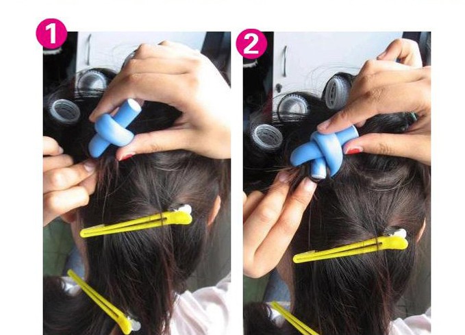 Set 10 thanh xốp uốn tóc tạo kiểu tiện dụng