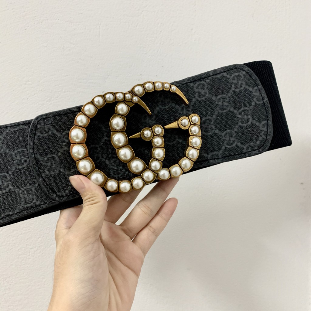 Đai váy G họa tiết nhiều mẫu HOT bản 7.5cm