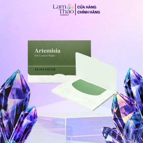 Giấy Thấm Dầu Bring Green Artemisia Oil Control Paper