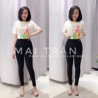 QUẦN LEGGING UMI HỘP FD ĐEN